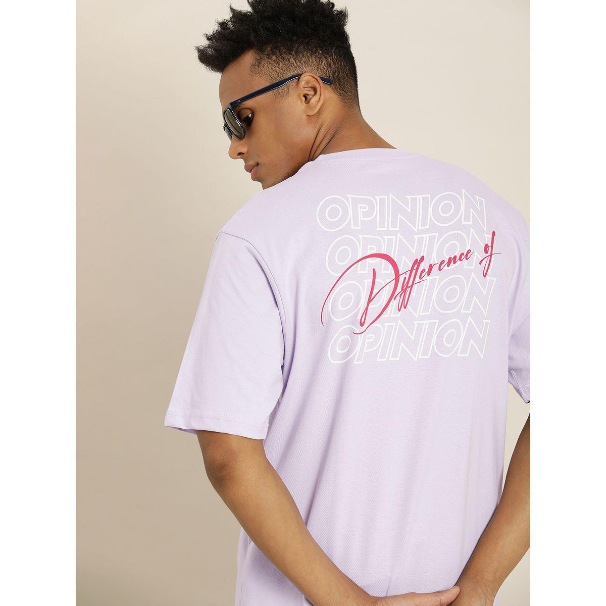 Difference of Opinion Oversized Back Logo Print T-Shirt with Badge Detail-men-clothing-tshirtsandpolos-tshirts-image-1
