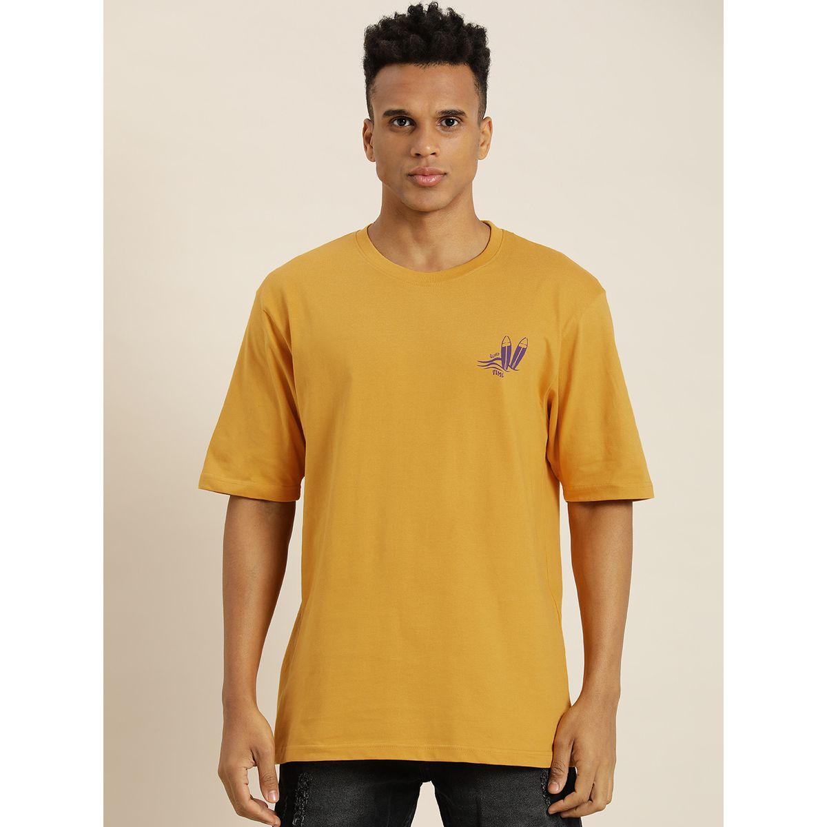 Difference of Opinion Oversized Aloha Beach Print T-Shirt with Short Sleeves-men-clothing-tshirtsandpolos-tshirts-image-3