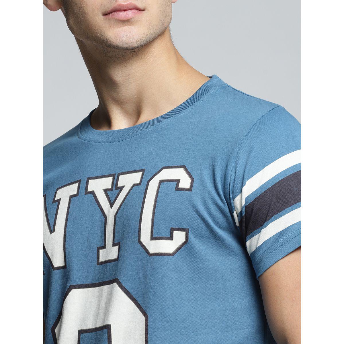 تيشيرت بطبعة فارسيتي مع اكمام قصيرة-men-clothing-tshirtsandpolos-tshirts-image-2