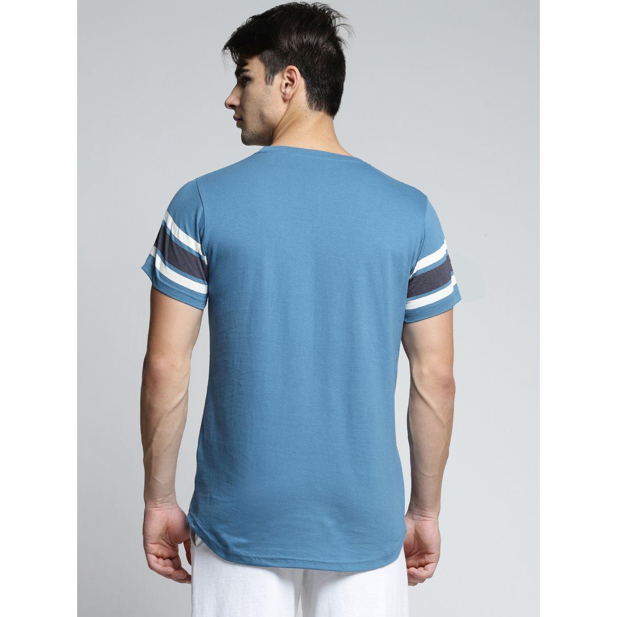 تيشيرت بطبعة فارسيتي مع اكمام قصيرة-men-clothing-tshirtsandpolos-tshirts-image-3