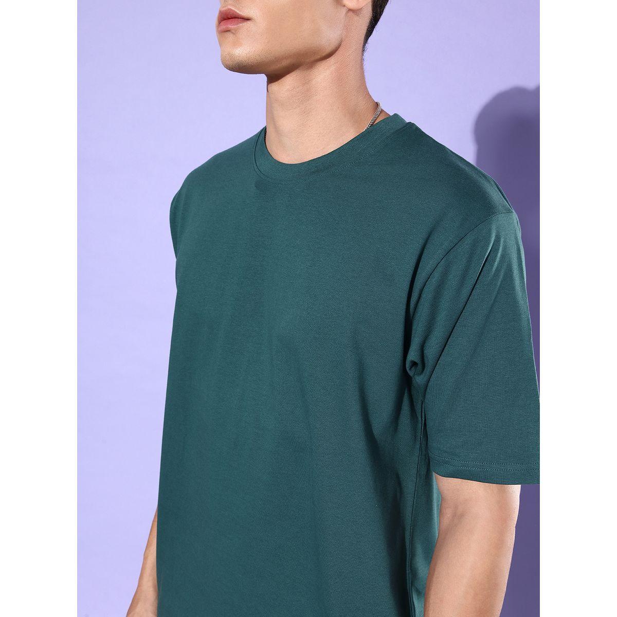 تيشيرت واسع مطبع بطبعة جرافيك ديلينجر × ستايلي-men-clothing-tshirtsandpolos-tshirts-image-3