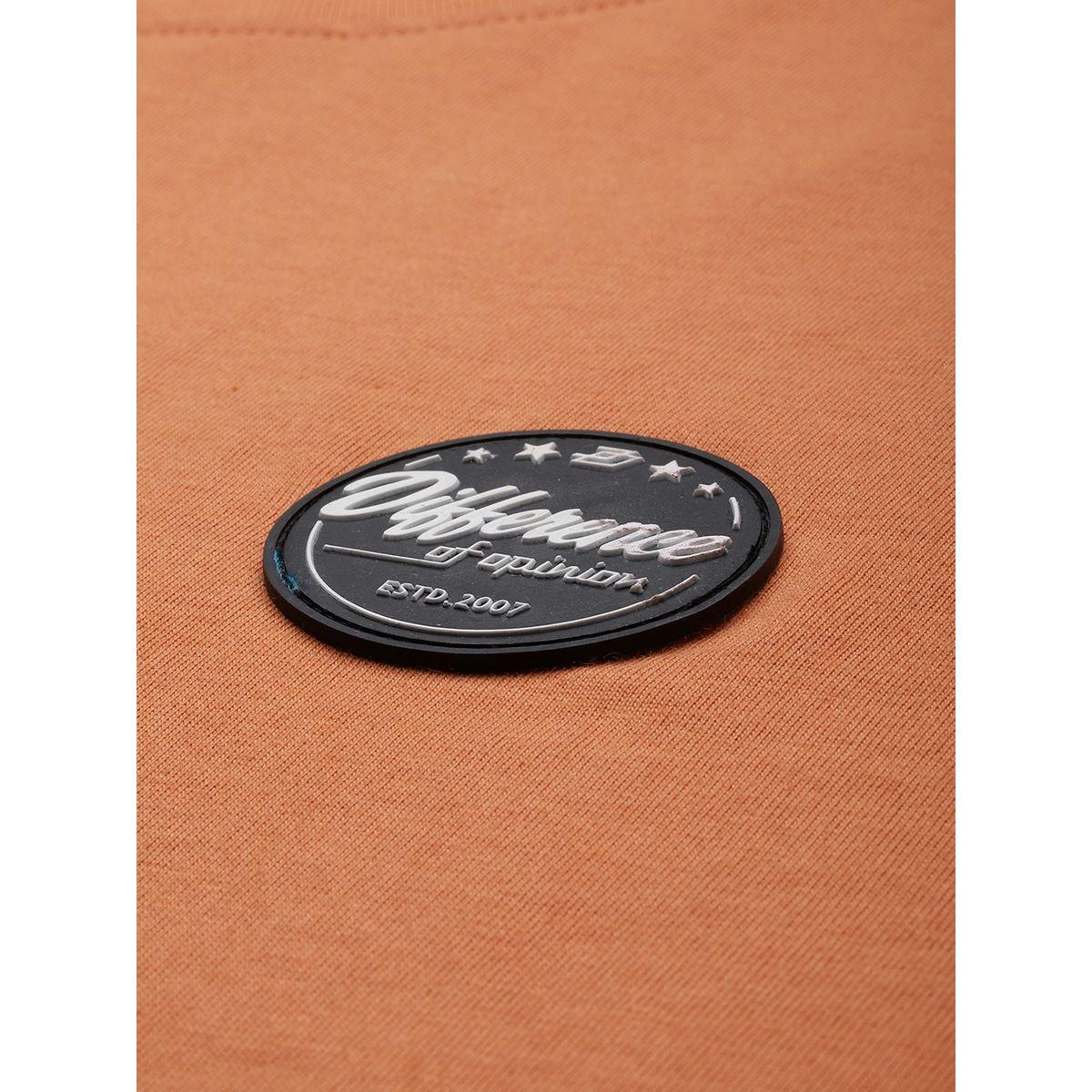 Difference of Opinion Oversized Back & Front Evolution Graphic Print T-Shirt with Badge Detail-men-clothing-tshirtsandpolos-tshirts-image-2