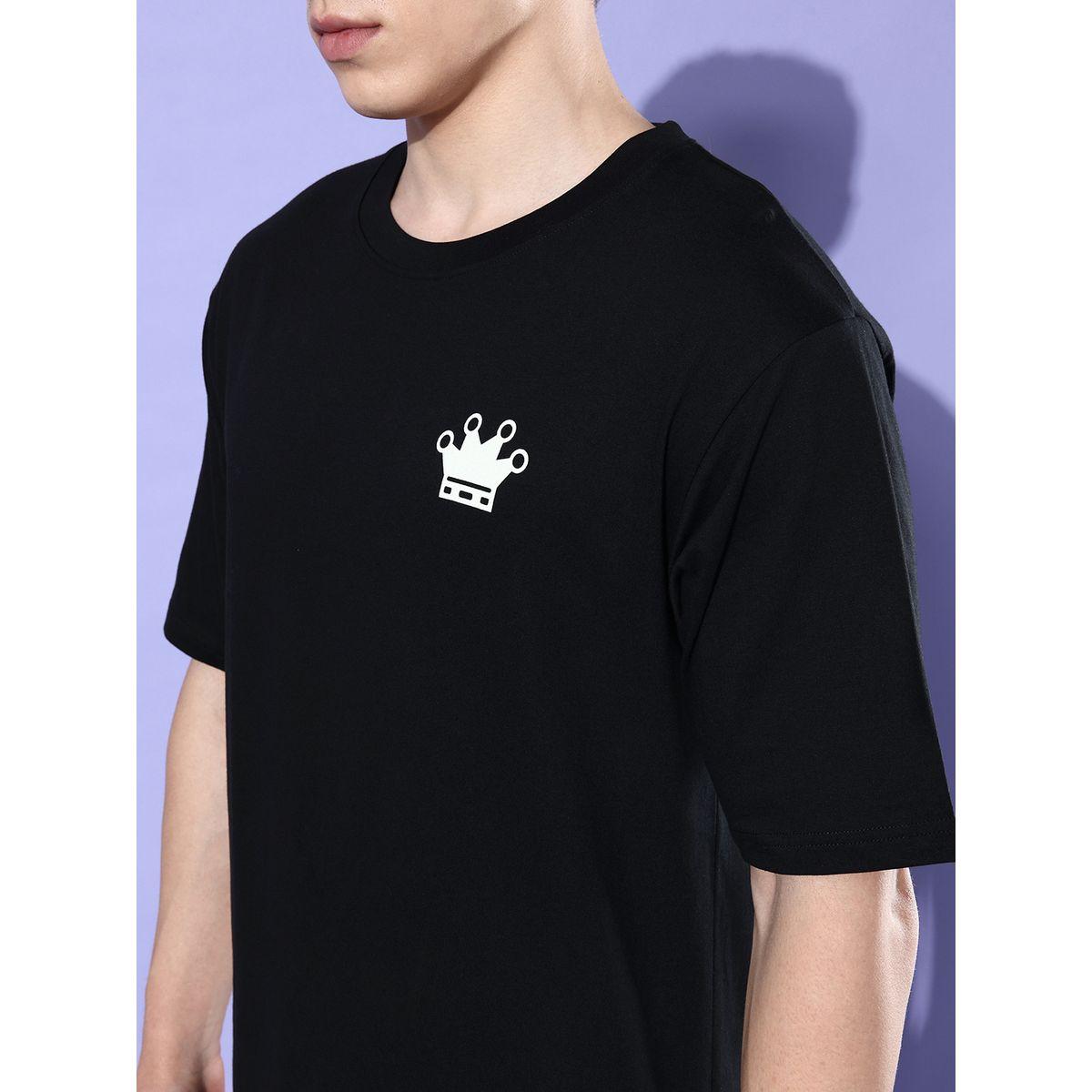 Difference of Opinion Oversized Back & Front Chess Graphic Print T-Shirt-men-clothing-tshirtsandpolos-tshirts-image-2