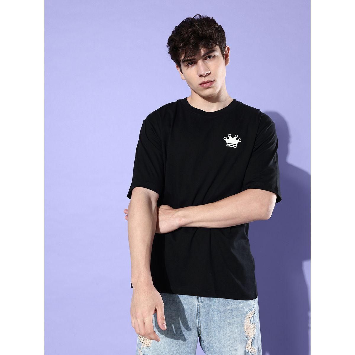 Difference of Opinion Oversized Back & Front Chess Graphic Print T-Shirt-men-clothing-tshirtsandpolos-tshirts-image-3