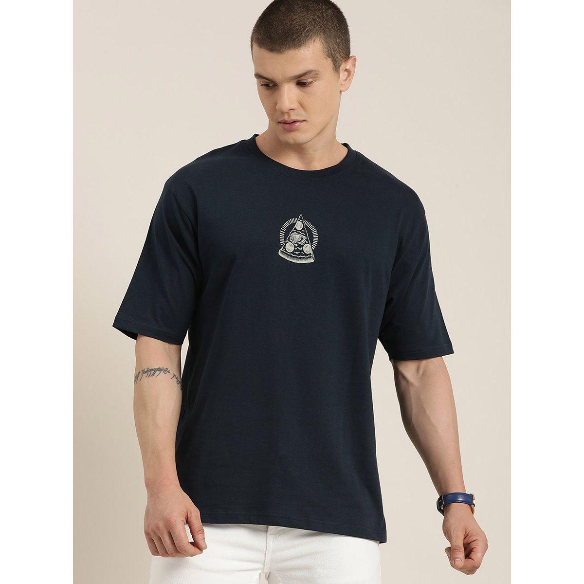 Difference of Opinion X Styli  Oversized Back & Front Pizza Graphic Print T-Shirt-men-clothing-tshirtsandpolos-tshirts-image-3