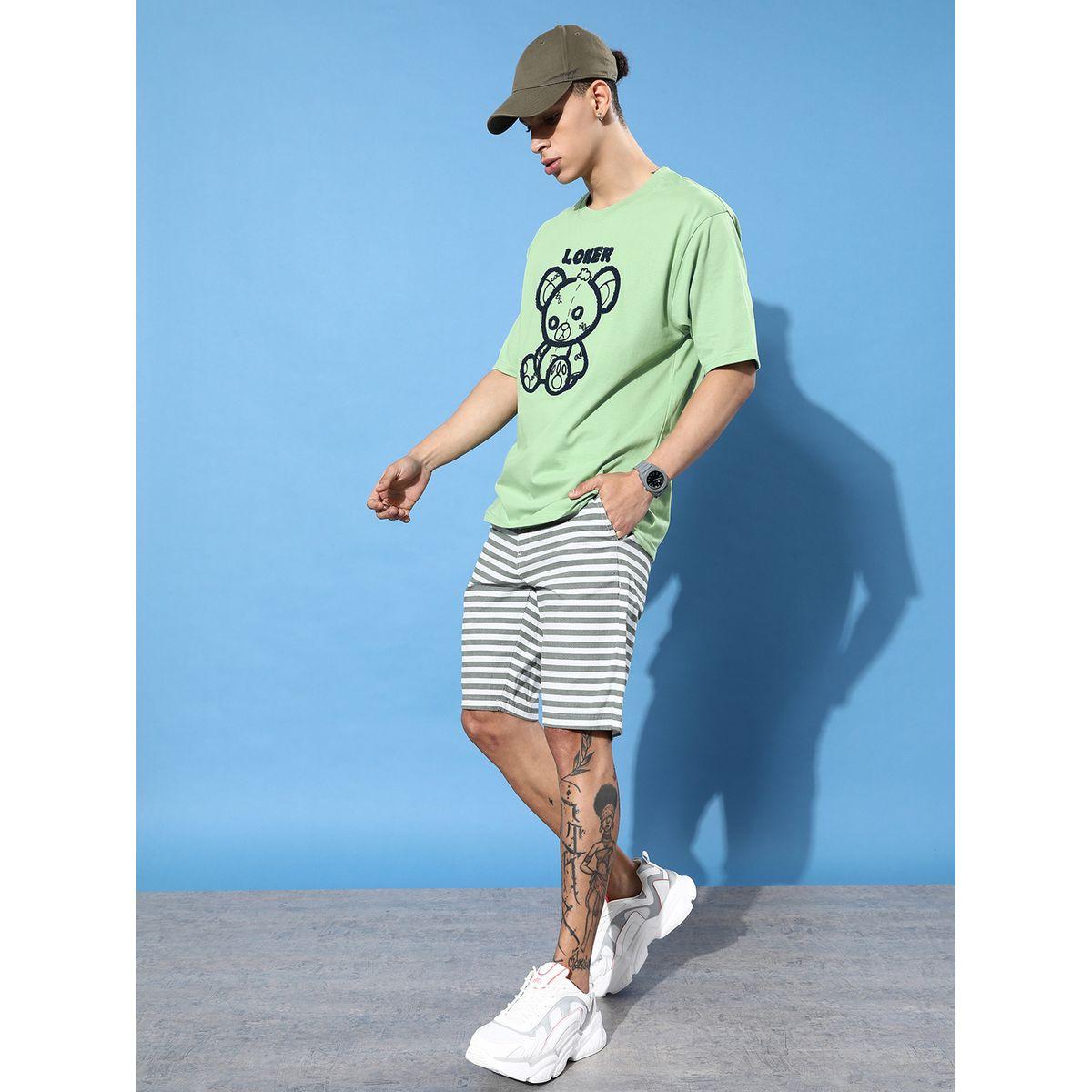 Dillinger Oversized Towel Teddy Embroidery T-Shirt with Long Sleeves-men-clothing-tshirtsandpolos-tshirts-image-5