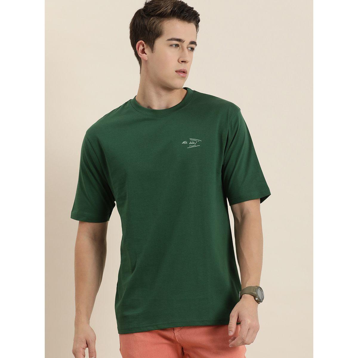 Difference of Opinion Back Slogan Print Oversized T-Shirt with Short Sleeves-men-clothing-tshirtsandpolos-tshirts-image-3