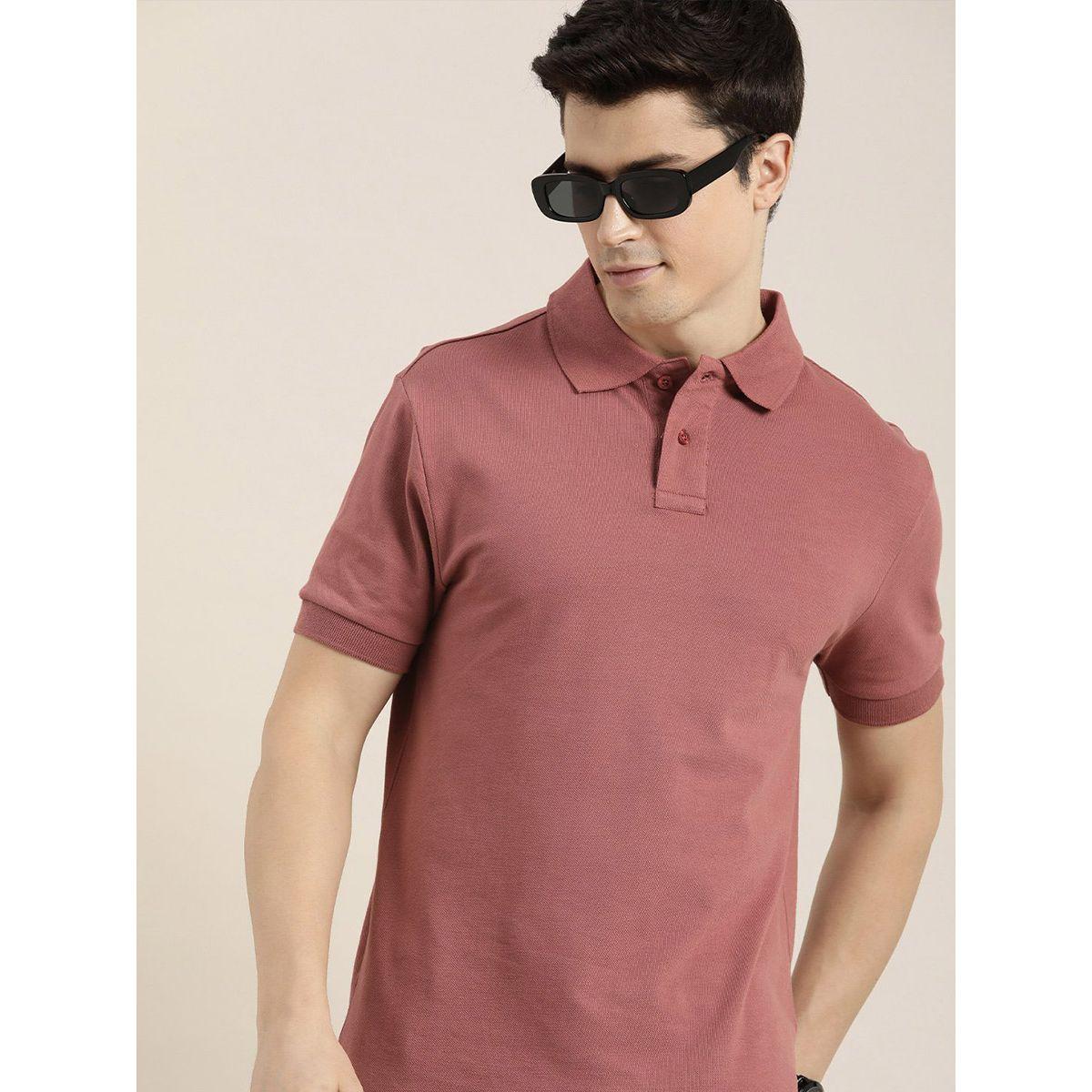 Dillinger X Styli  Solid High Low Hem Polo with Short Sleeves-men-clothing-tshirtsandpolos-polos-image-2