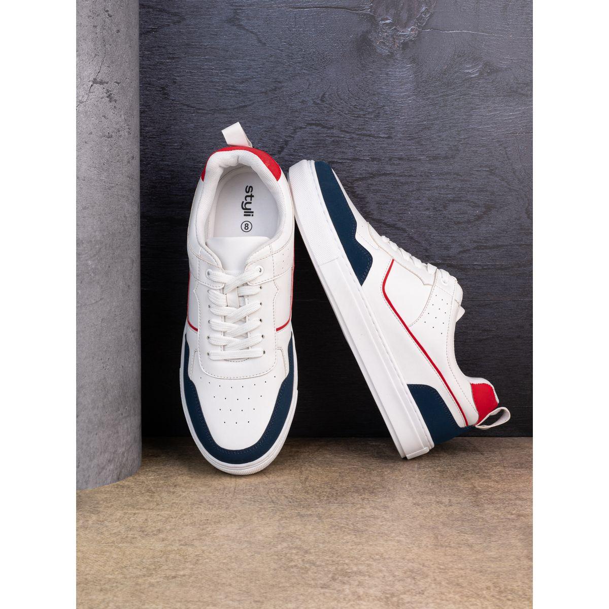 Styli Low Top Lace Up Platform Sneakers-men-shoes-sneakers-image-1