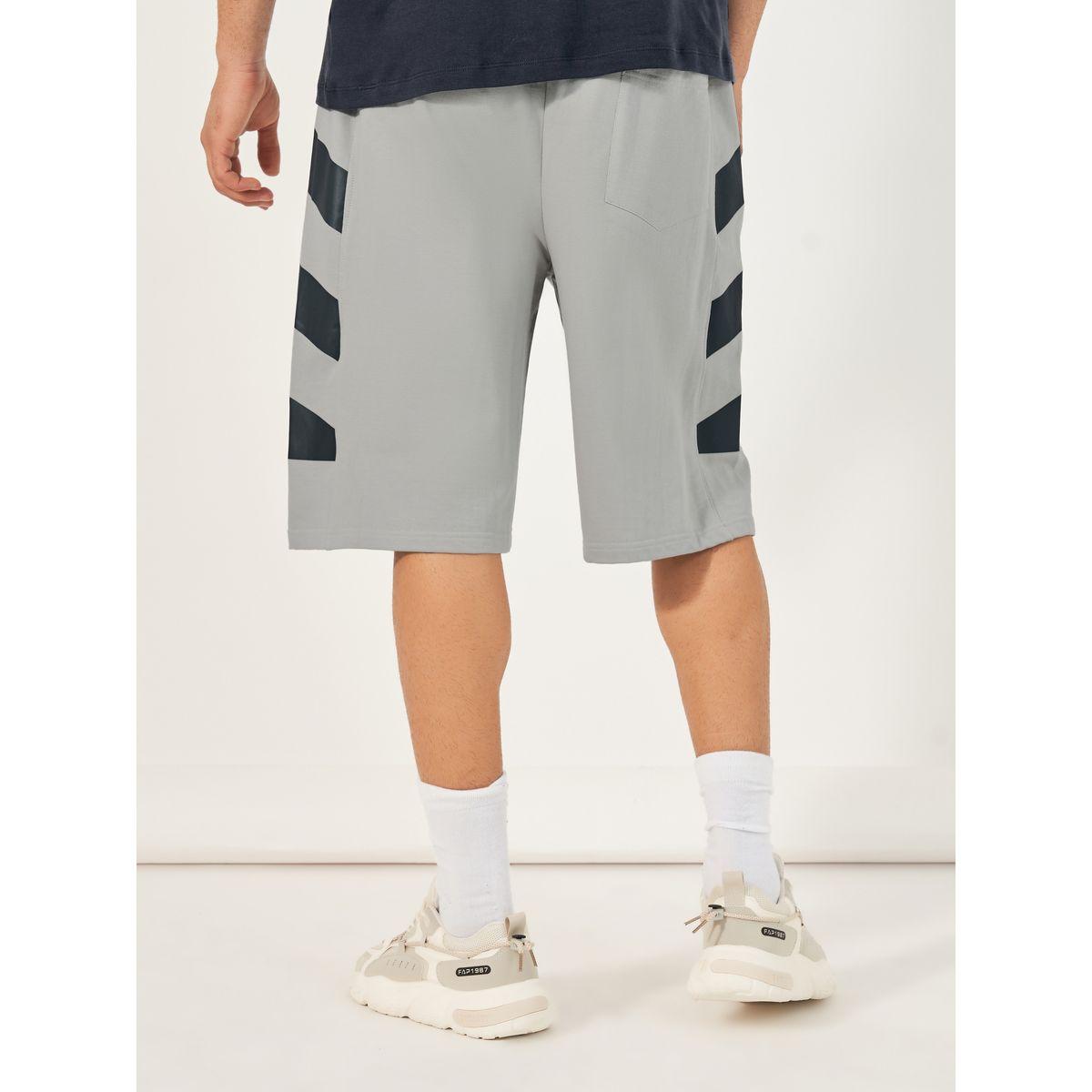 شورت تيري فضفاض مزين بخطوط جانبية-men-clothing-bottoms-shorts-image-5