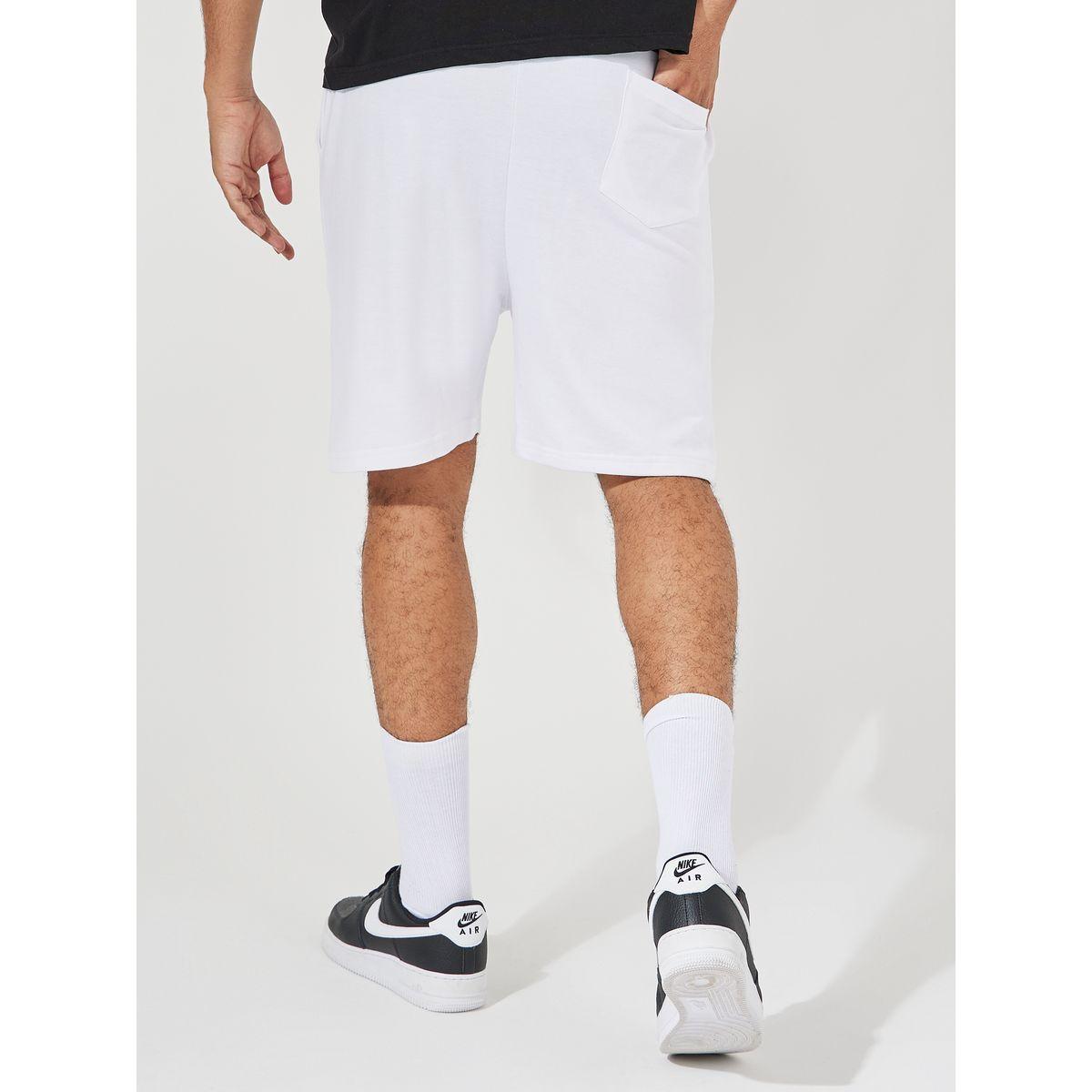 Styli Floral Printed Fleece Regular Shorts with Contrast Drawstring-men-clothing-bottoms-shorts-image-5