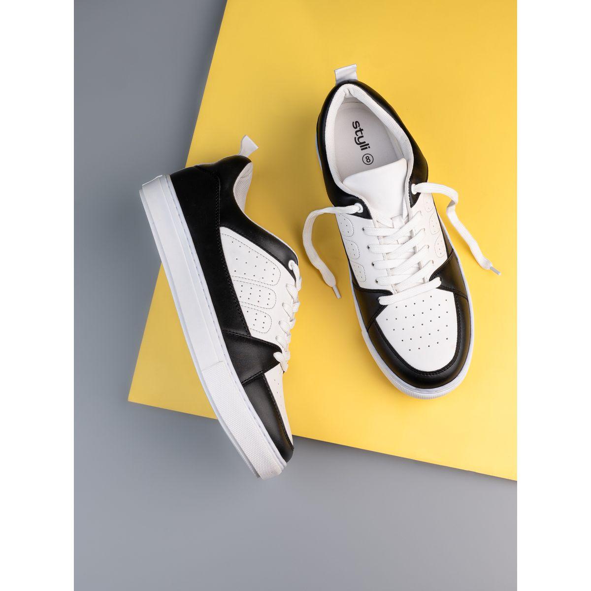 Styli Colorblock Lace Up Platform Sneakers-men-shoes-sneakers-image-1
