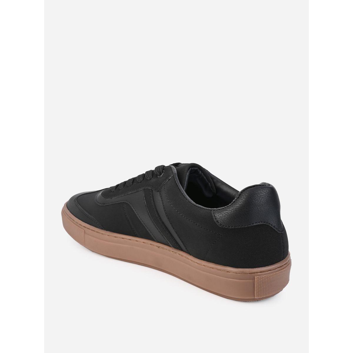 Styli Panelled Rubber Sole Lace Up Sneakers-men-shoes-sneakers-image-4