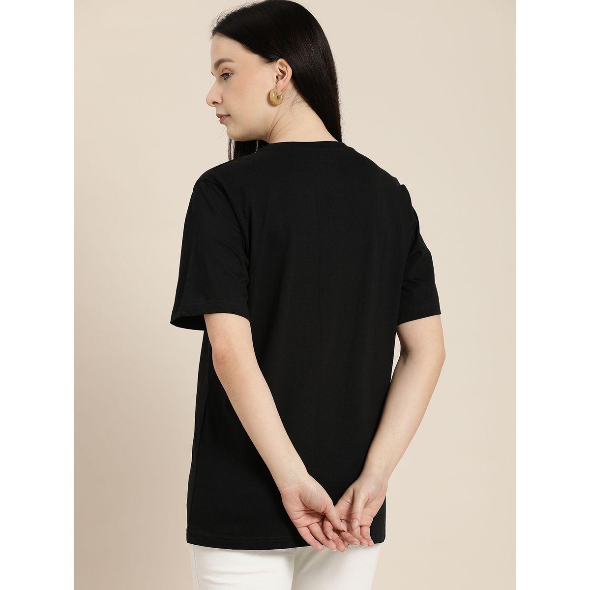 Dillinger Oversized Tokyo Graphic Print T-Shirt with Short Sleeves-women-clothing-tshirts-image-4