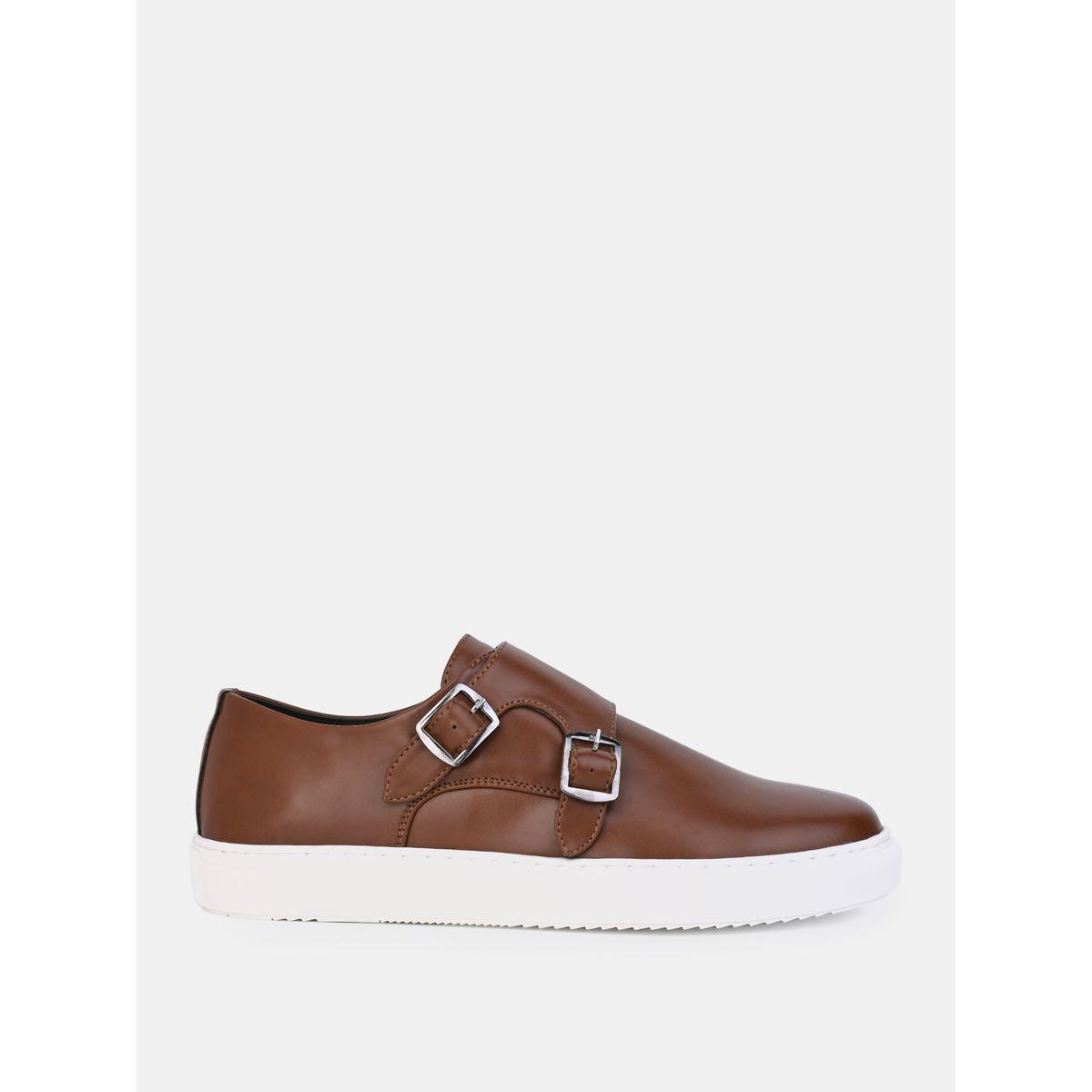 Styli Double Strap Buckled Flat Sole Casual Shoes-men-shoes-loafersandmoccasins-image-3