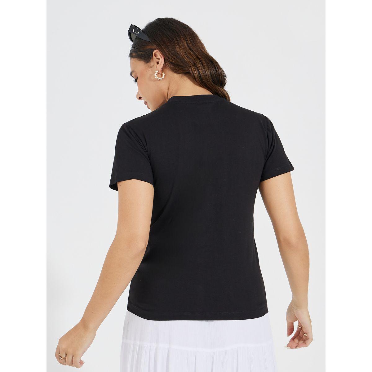 Styli Regular Fit Embroidery Detail T-Shirt-women-clothing-tshirts-image-5