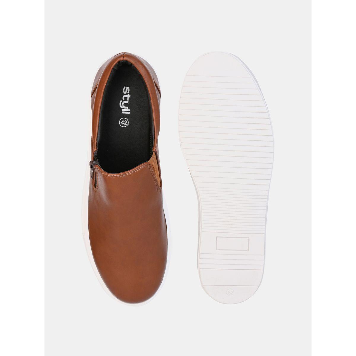 Styli Zip Embellished Platform Sole Casual Shoes-men-shoes-sneakers-image-6