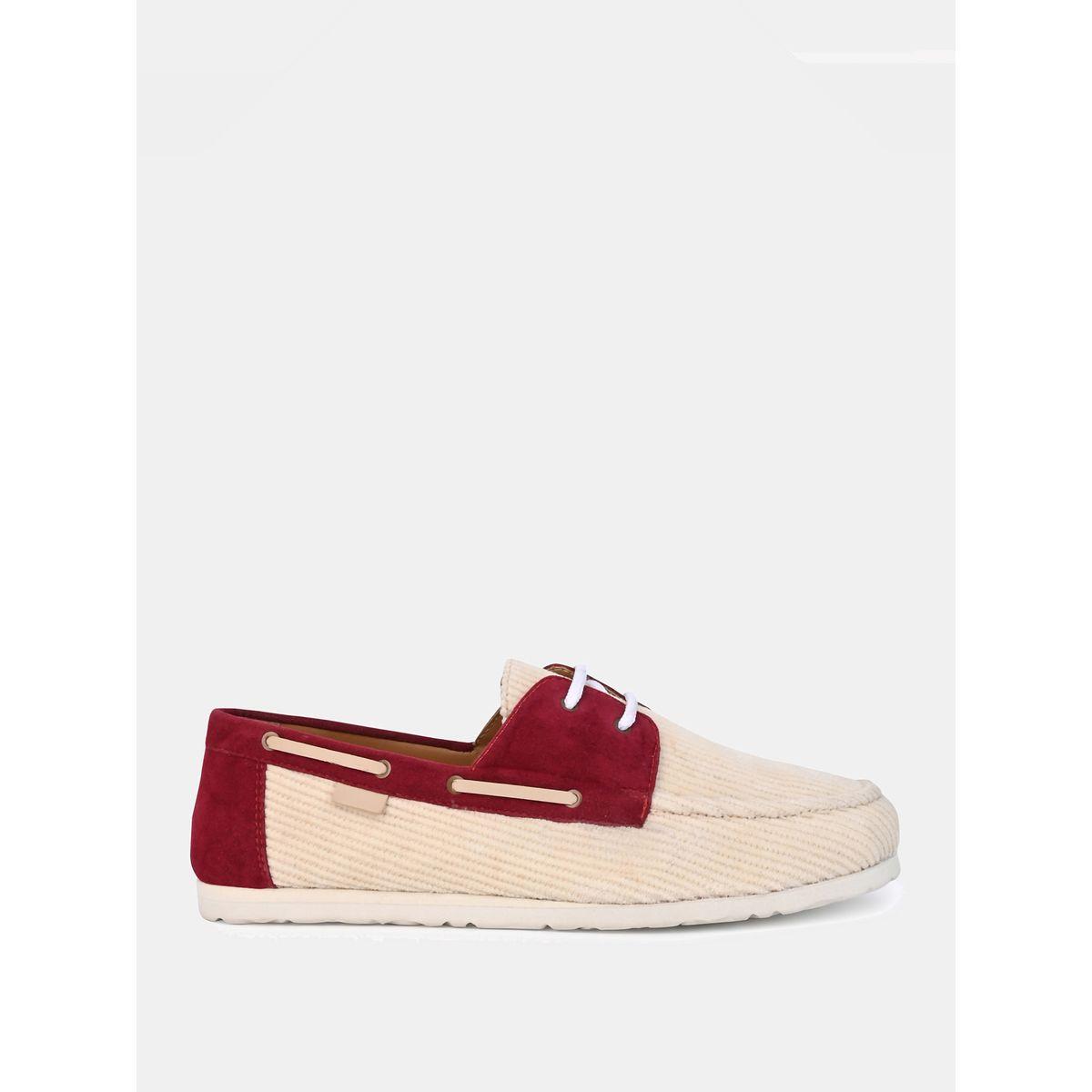 Styli Corduroy Lace Up Dockside Shoes-men-shoes-loafersandmoccasins-image-5