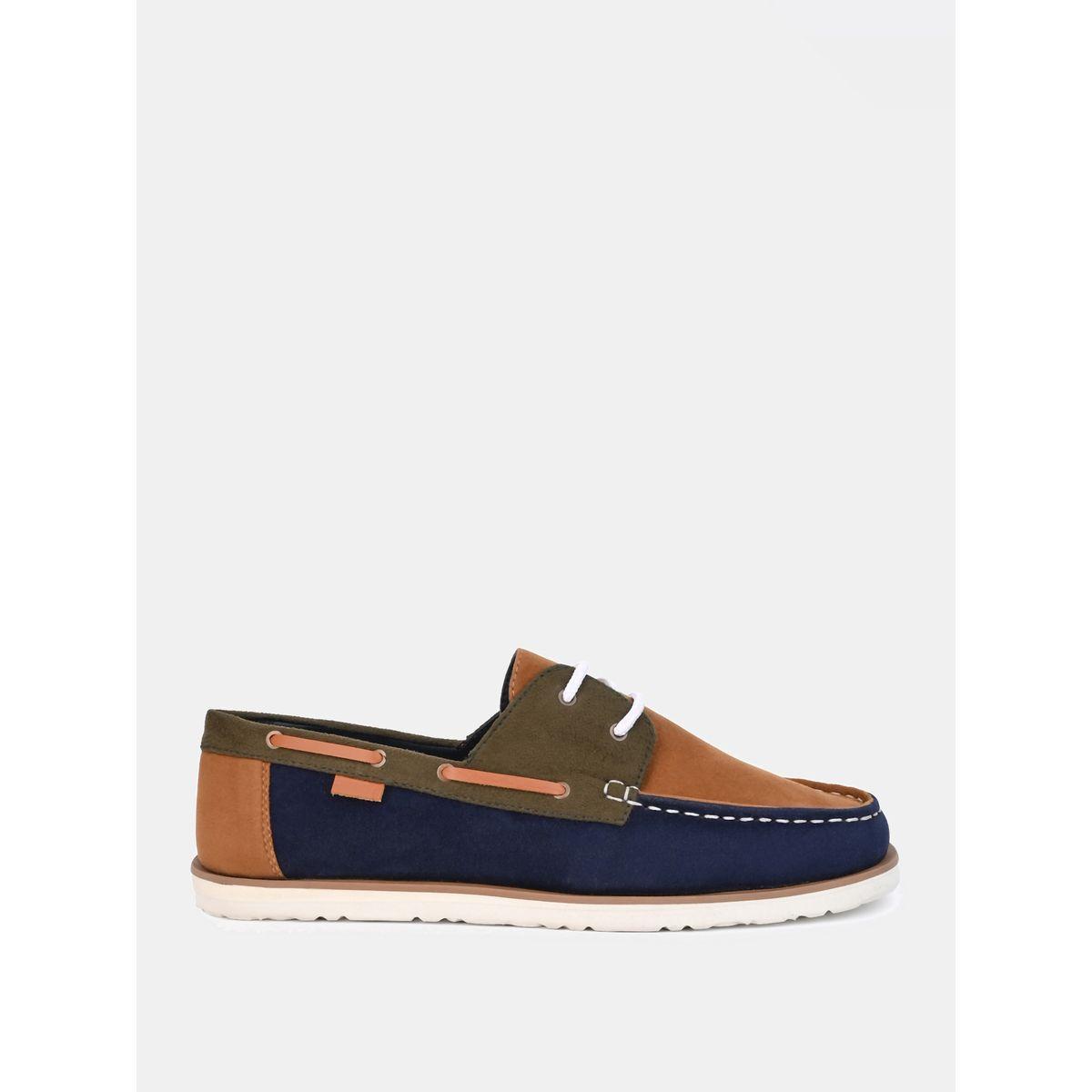 Styli Colorblock Lace Up Dockside Shoes-men-shoes-loafersandmoccasins-image-4