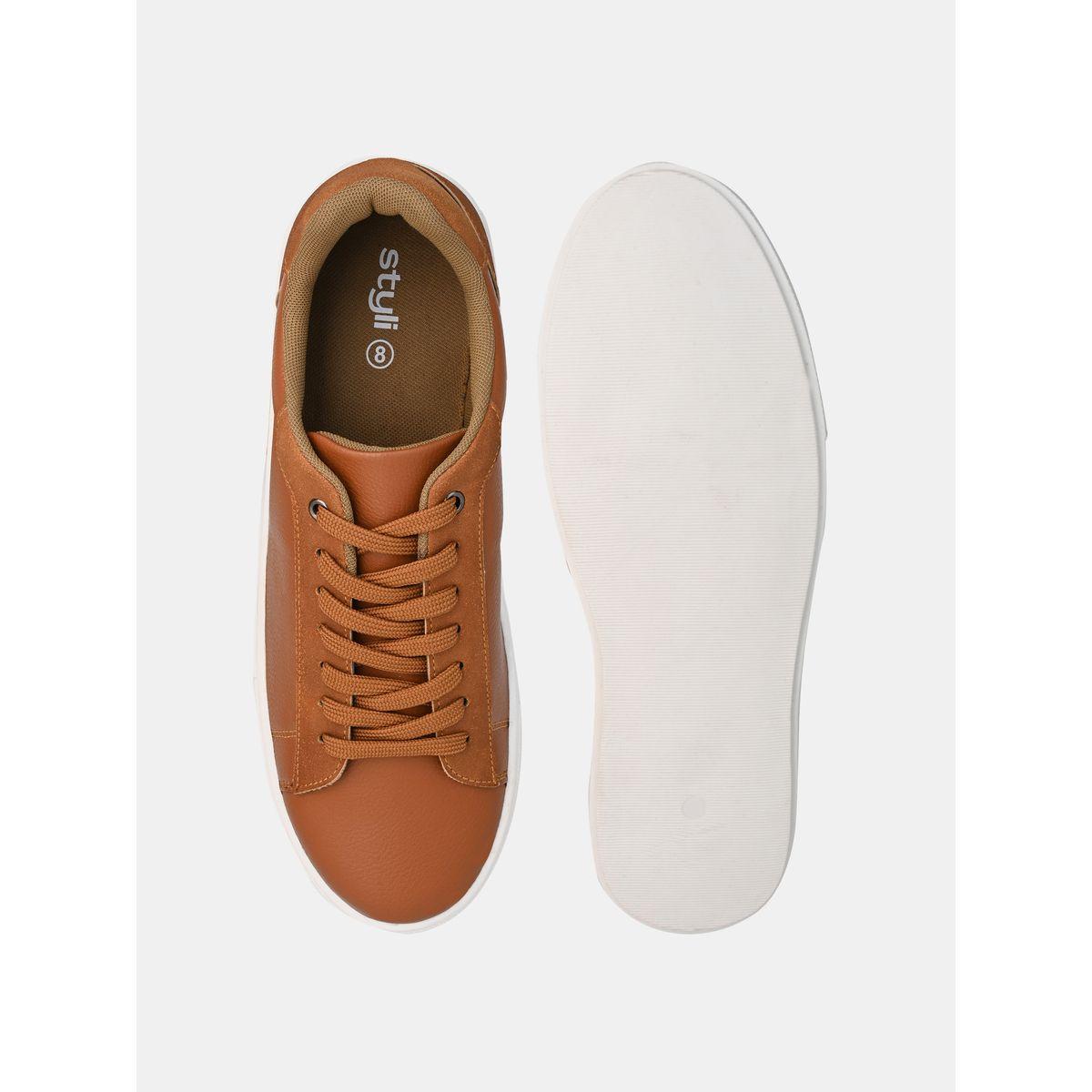 Styli Rubber Sole Suede Accent Platform Sneakers-men-shoes-sneakers-image-6