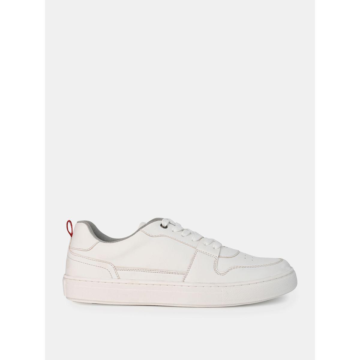 Styli Platform Sole Lace Up Courtroom Mid Top Sneakers-men-shoes-sneakers-image-7