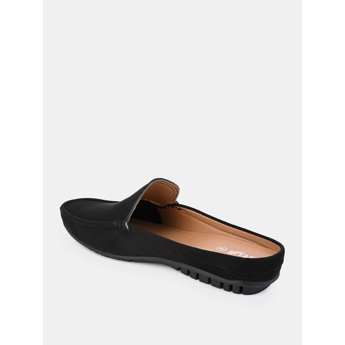 Styli Faux Suede Open Back Mules-men-shoes-loafersandmoccasins-image-4