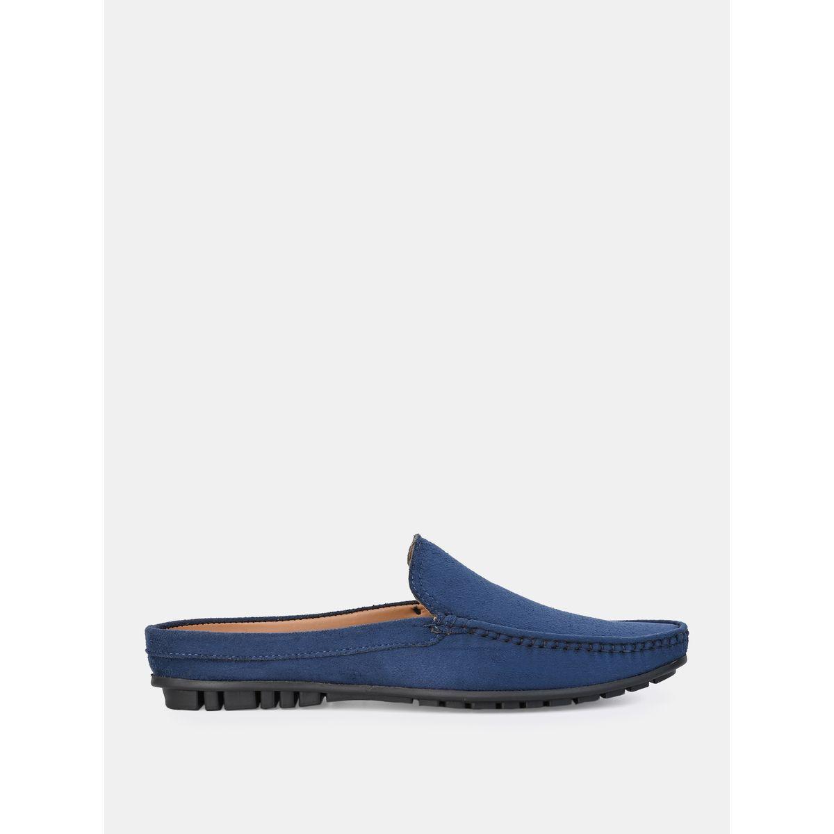 Styli Faux Suede Open Back Mules-men-shoes-loafersandmoccasins-image-5