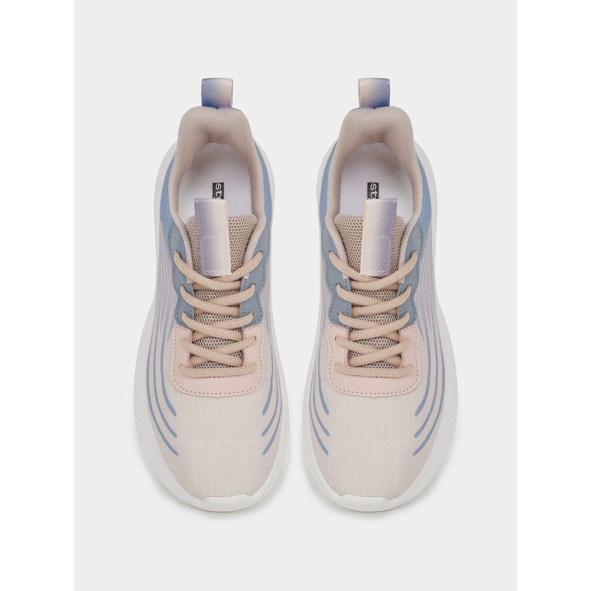 Styli Wave Print Lace-Up Sports Sneakers-women-shoes-sneakers-image-5