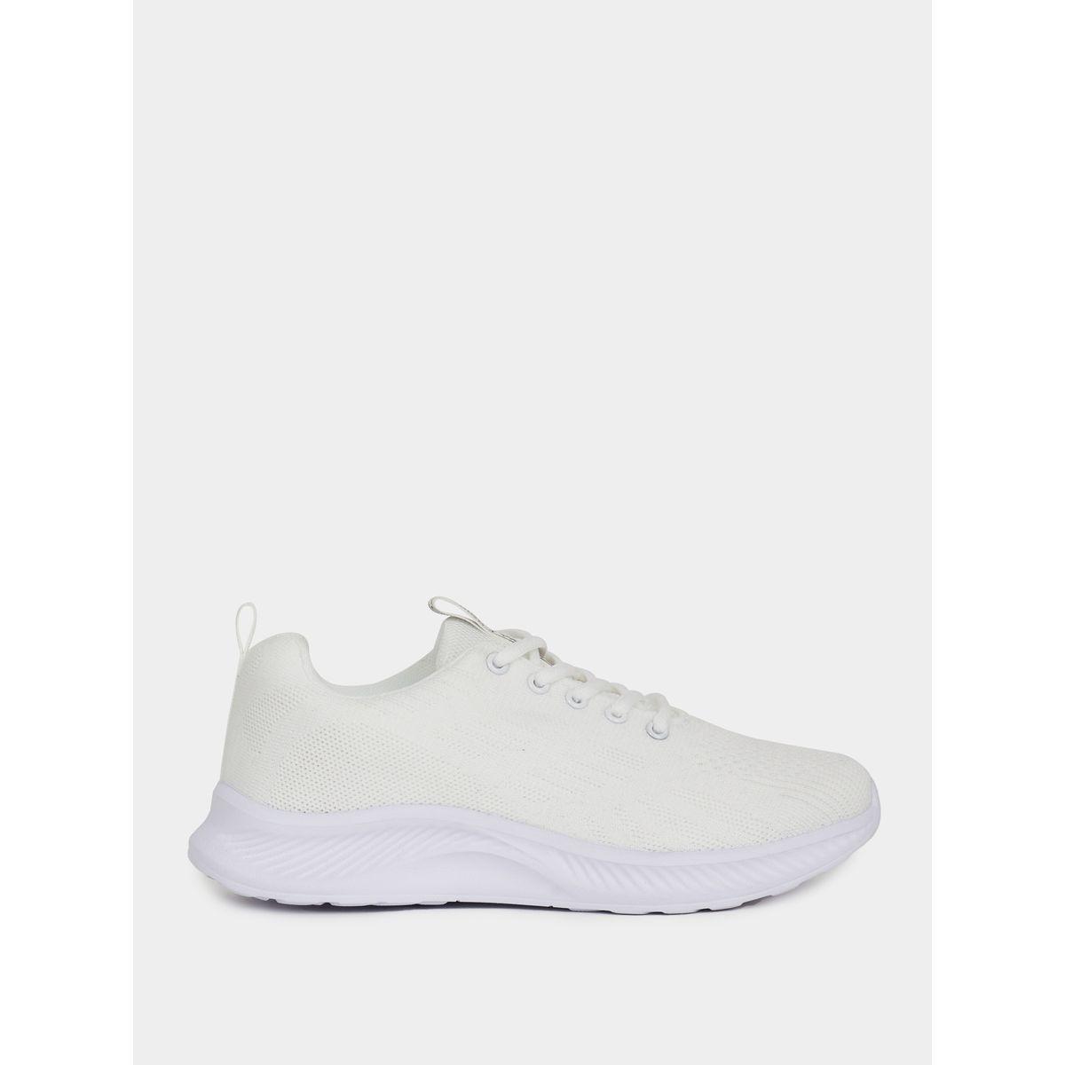 Styli Textured Lace Up Sports Running Sneakers-women-shoes-sneakers-image-1
