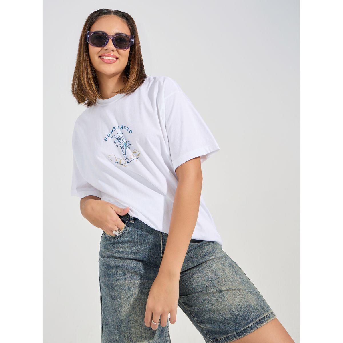 Styli Oversized Puff Graphic Print T-Shirt-women-clothing-tshirts-image-1