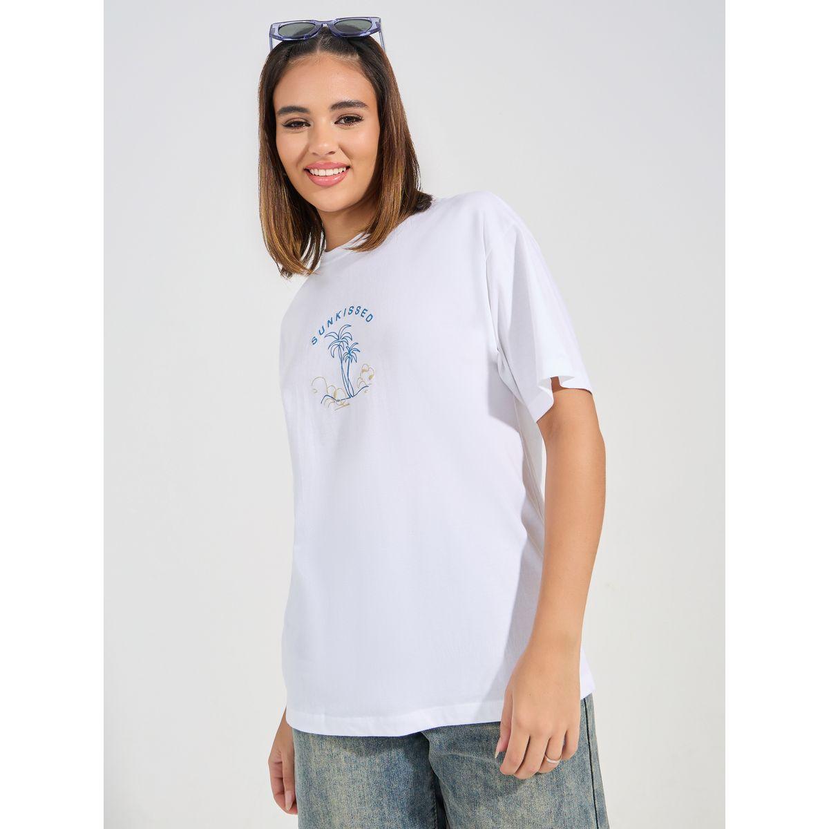 Styli Oversized Puff Graphic Print T-Shirt-women-clothing-tshirts-image-3