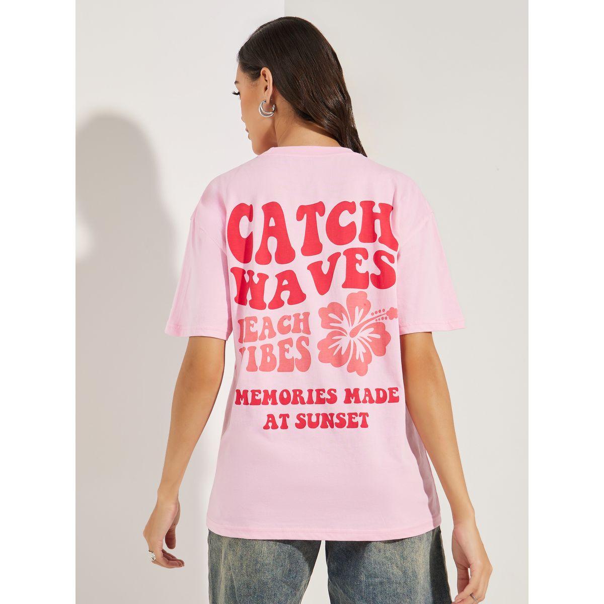 Styli Oversized Catch Waves Graphic Print T-Shirt-women-clothing-tshirts-image-6