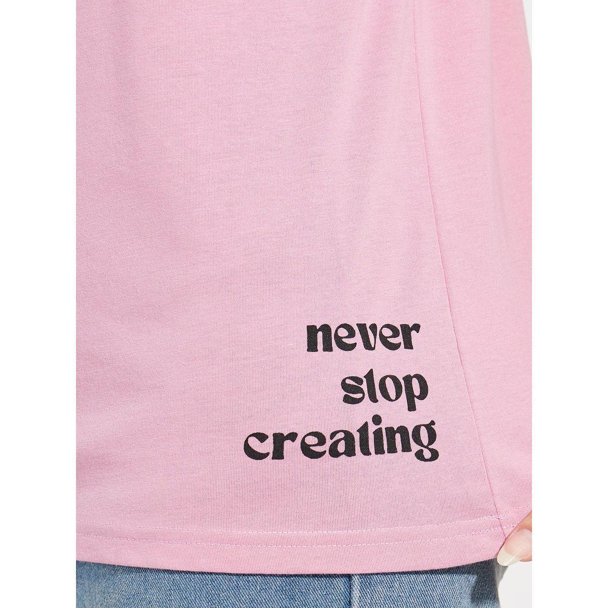 Styli Oversized Stay Inspired Slogan Dropped Shoulder T-Shirt-women-clothing-tshirts-image-4