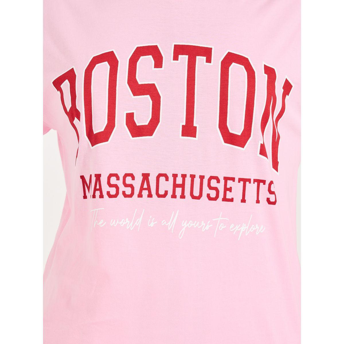تيشيرت فضفاض مطبع بطبعة جرافيك-women-clothing-tshirts-image-4