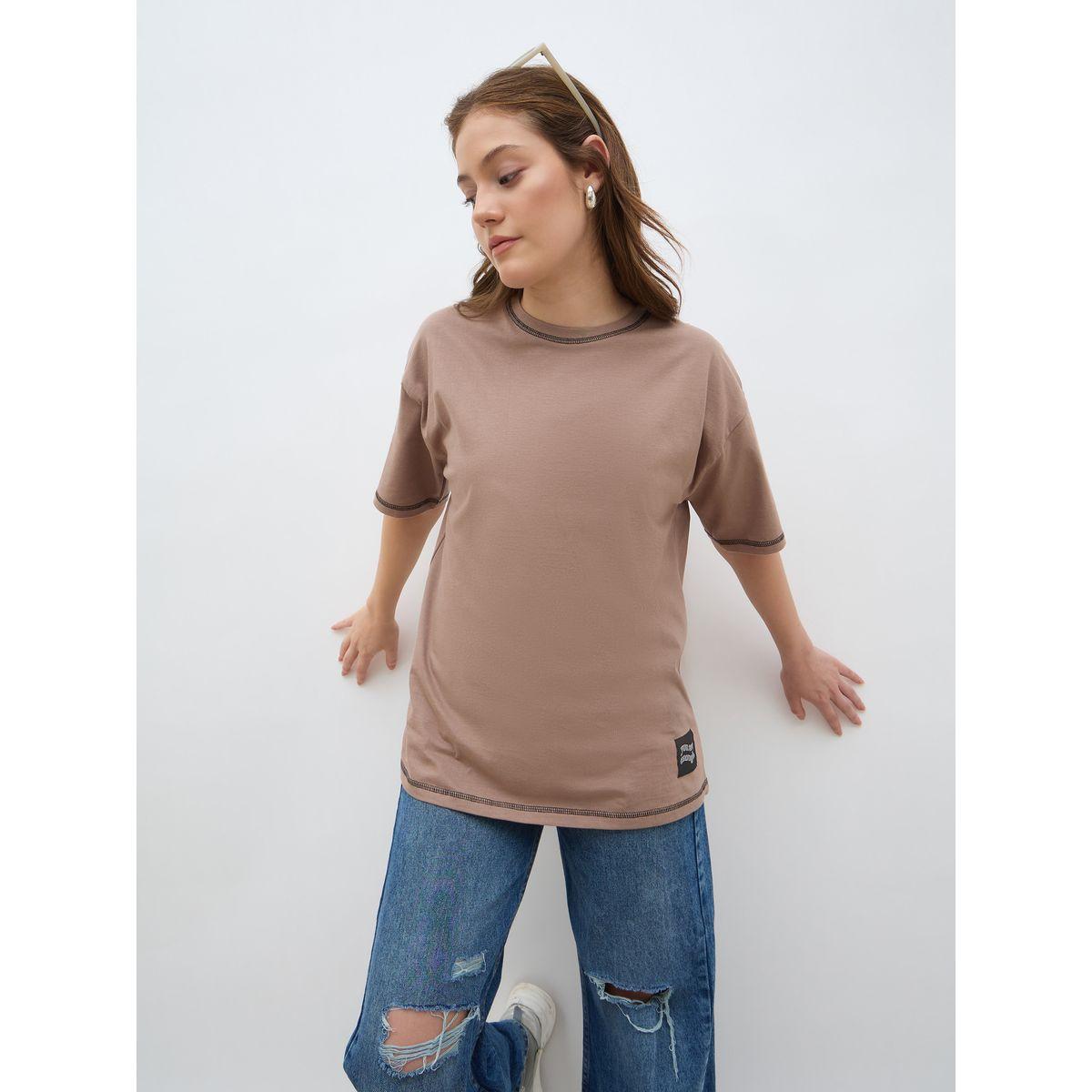 Styli Badge Slogan Print Oversized T-Shirt-women-clothing-tshirts-image-6