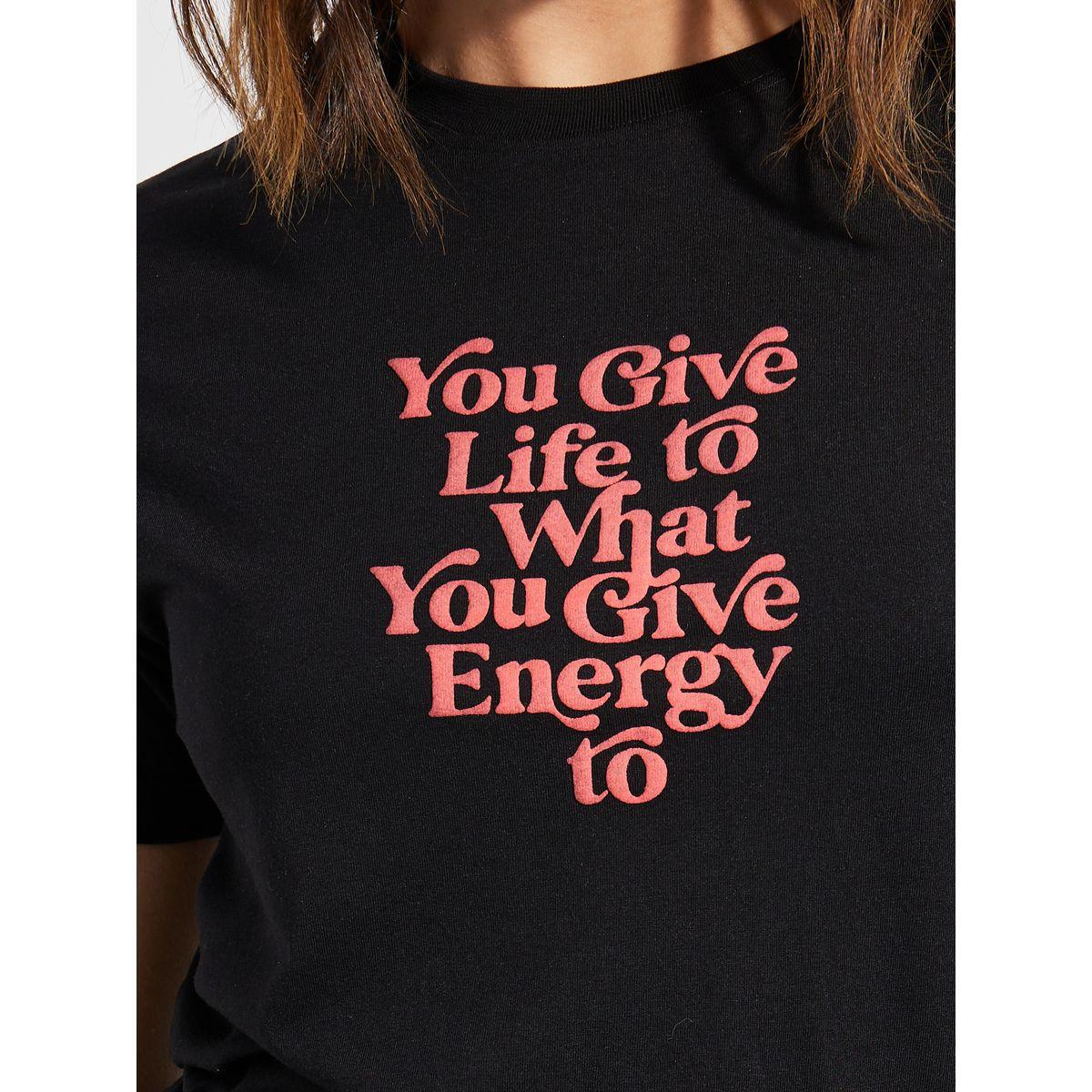 تيشيرت مطبع بكتابة مع ياقة دائرية-women-clothing-tshirts-image-3