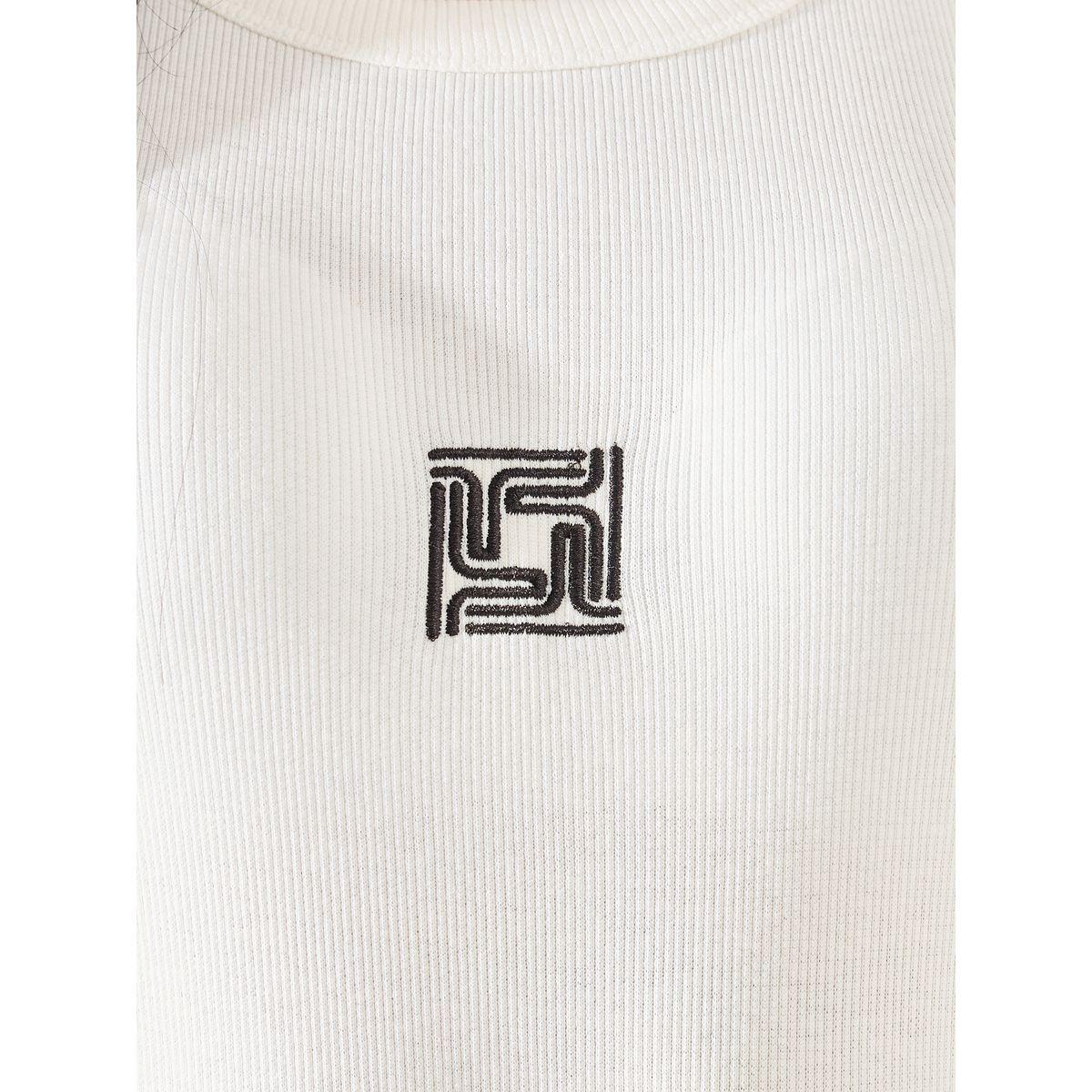 Styli Elevate Embroidery Detail Fitted Tank Top-women-clothing-tshirts-image-3