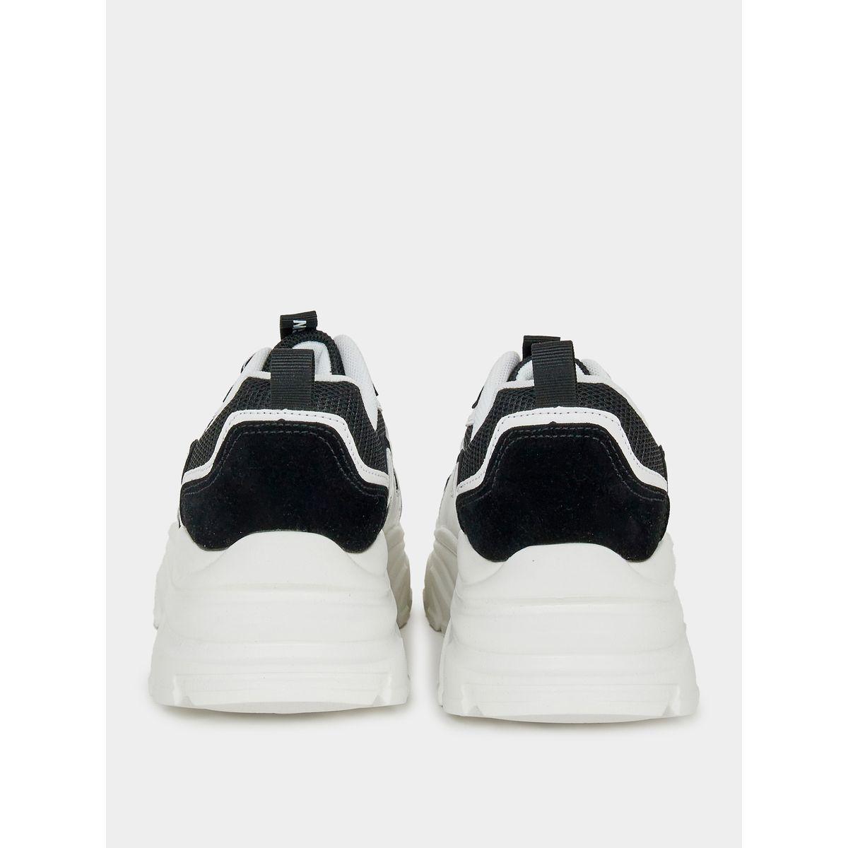 Styli Textured Web Design Chunky Sneakers-women-shoes-sneakers-image-4