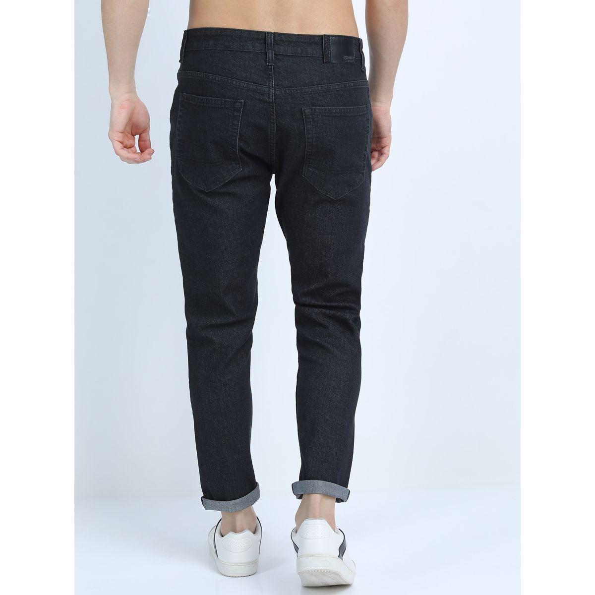 جينز سادة بخصر متوسط وجيوب هايلاندر × ستايلي-men-clothing-bottoms-jeans-image-6