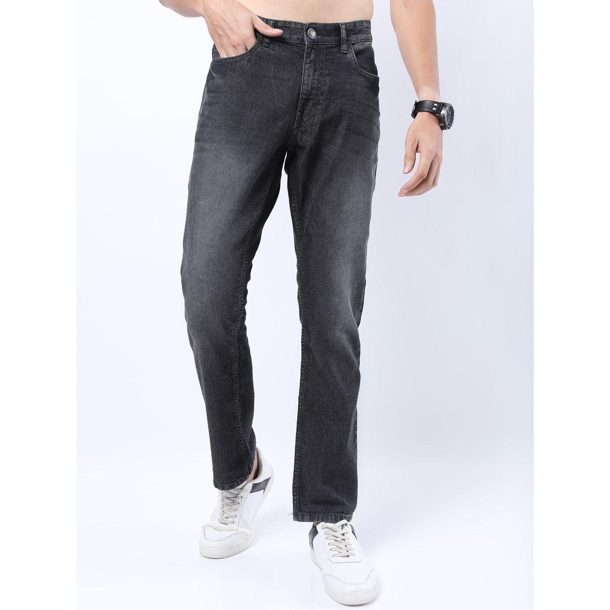 Highlander X Styli  Mid Rise Light Fade Jeans with Pockets-men-clothing-bottoms-jeans-image-1
