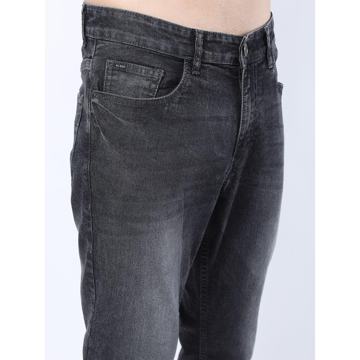 Highlander X Styli  Mid Rise Light Fade Jeans with Pockets-men-clothing-bottoms-jeans-image-2