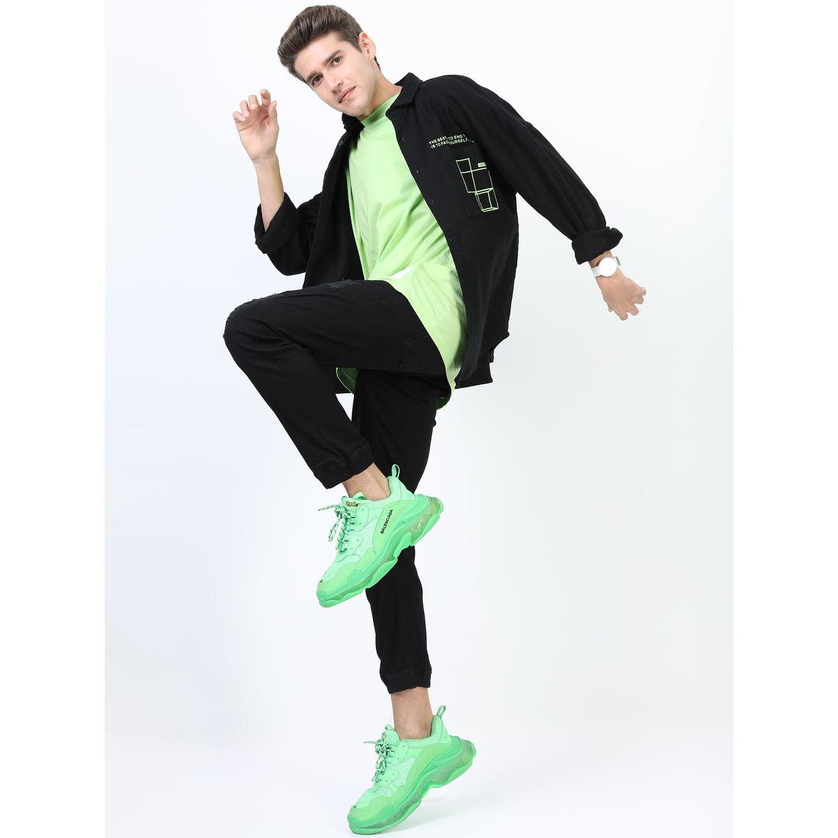 Highlander X Styli  Distressed Joggers with Drawstring Closure & Pockets-men-clothing-bottoms-joggers-image-2
