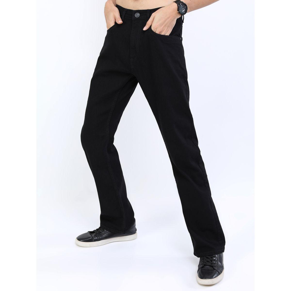 Highlander X Styli  Mid Rise Solid Jeans with Pockets-men-clothing-bottoms-jeans-image-2