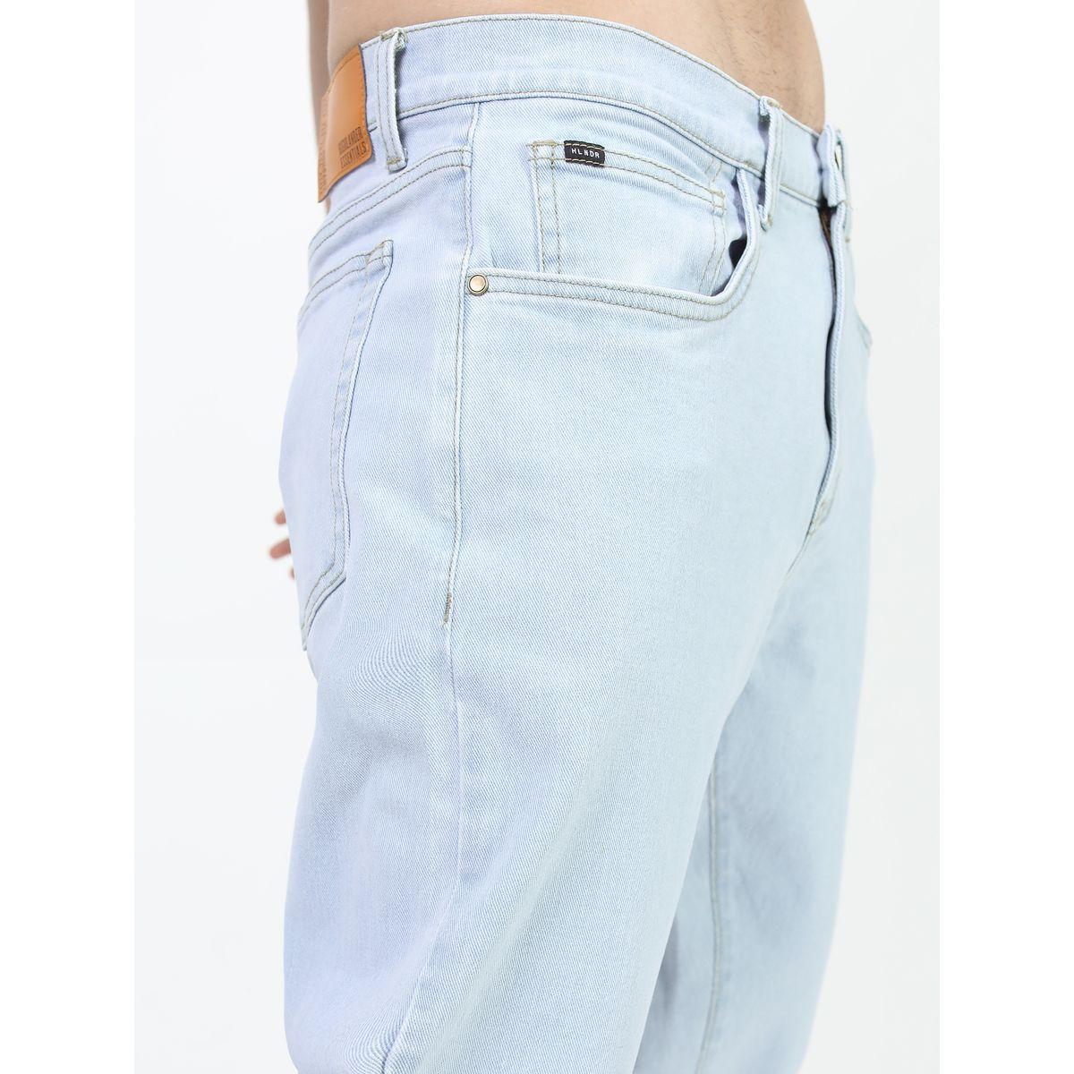Highlander X Styli  Mid Rise Light Wash Jeans-men-clothing-bottoms-jeans-image-4