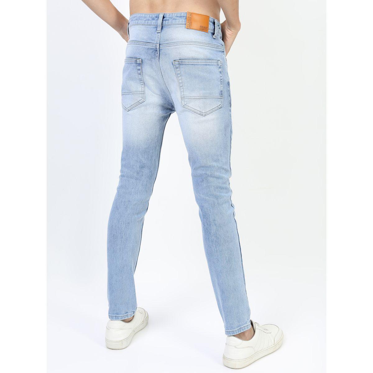 Highlander X Styli  Mid Rise Light Fade Distressed Jeans-men-clothing-bottoms-jeans-image-2