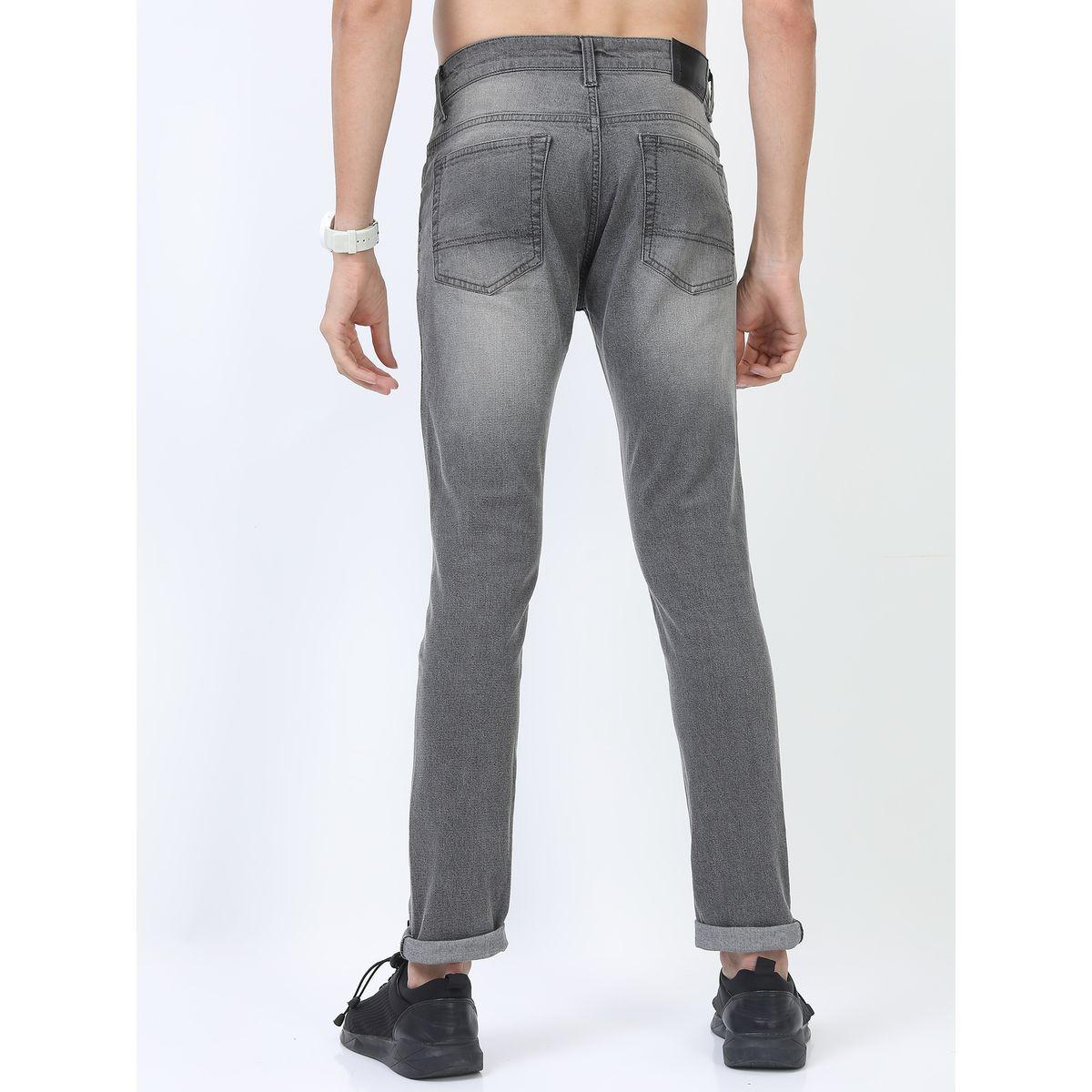 جينز بخصر متوسط مع تفاصيل لون باهت هايلاندر × ستايلي-men-clothing-bottoms-jeans-image-5