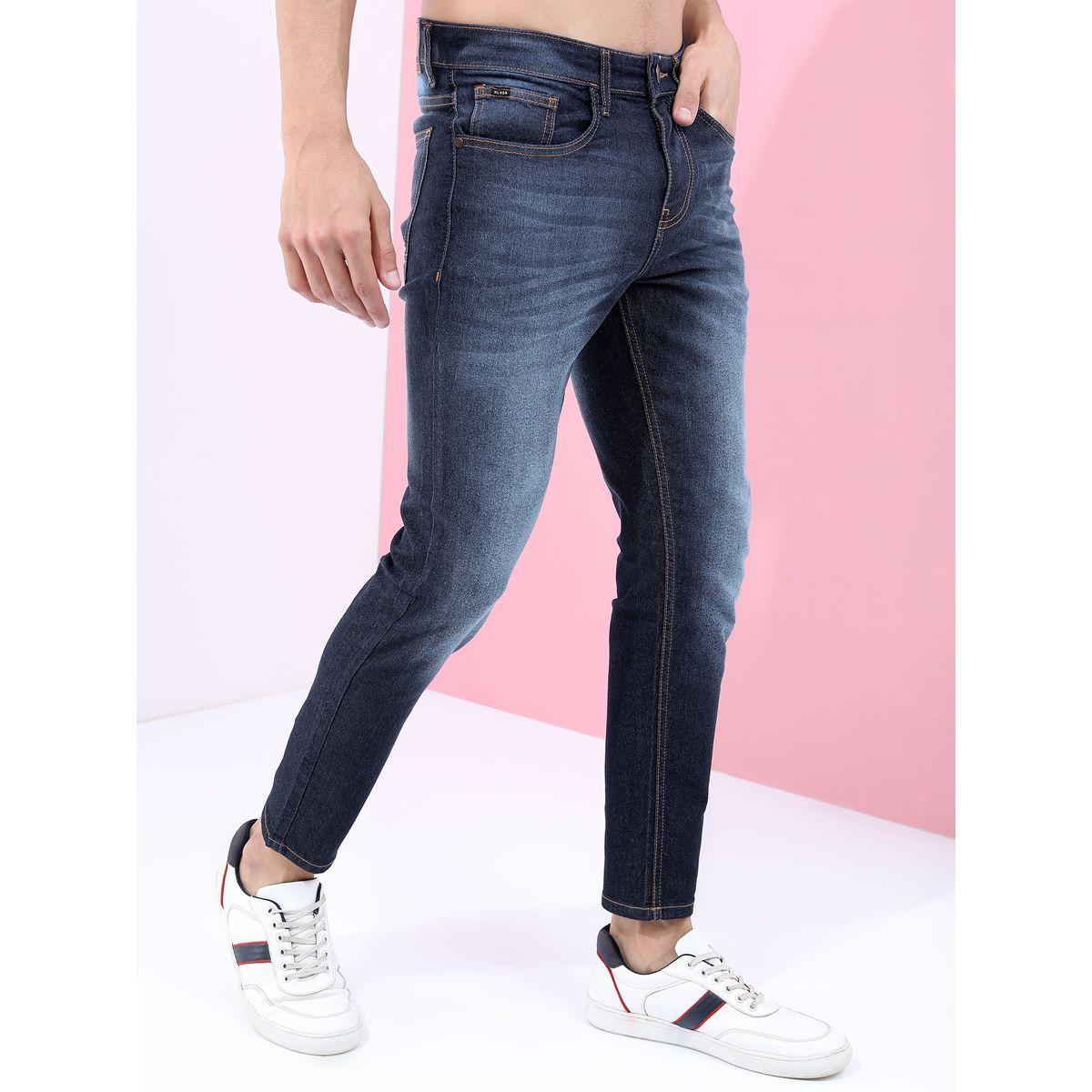 جينز بخصر متوسط مع تفاصيل لون باهت هايلاندر × ستايلي-men-clothing-bottoms-jeans-image-3