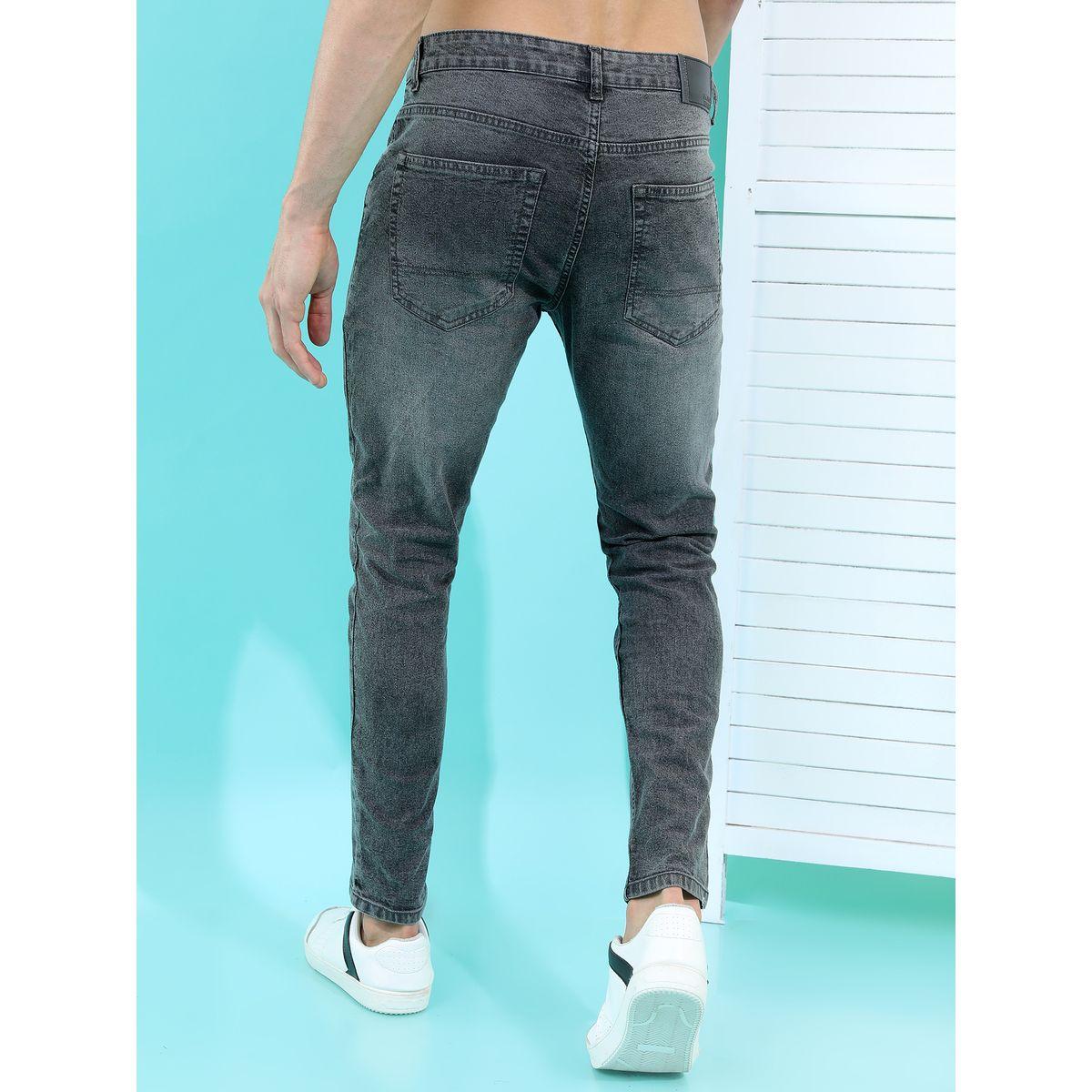 جينز بخصر متوسط بتفاصيل لون باهت وجيوب-men-clothing-bottoms-jeans-image-2