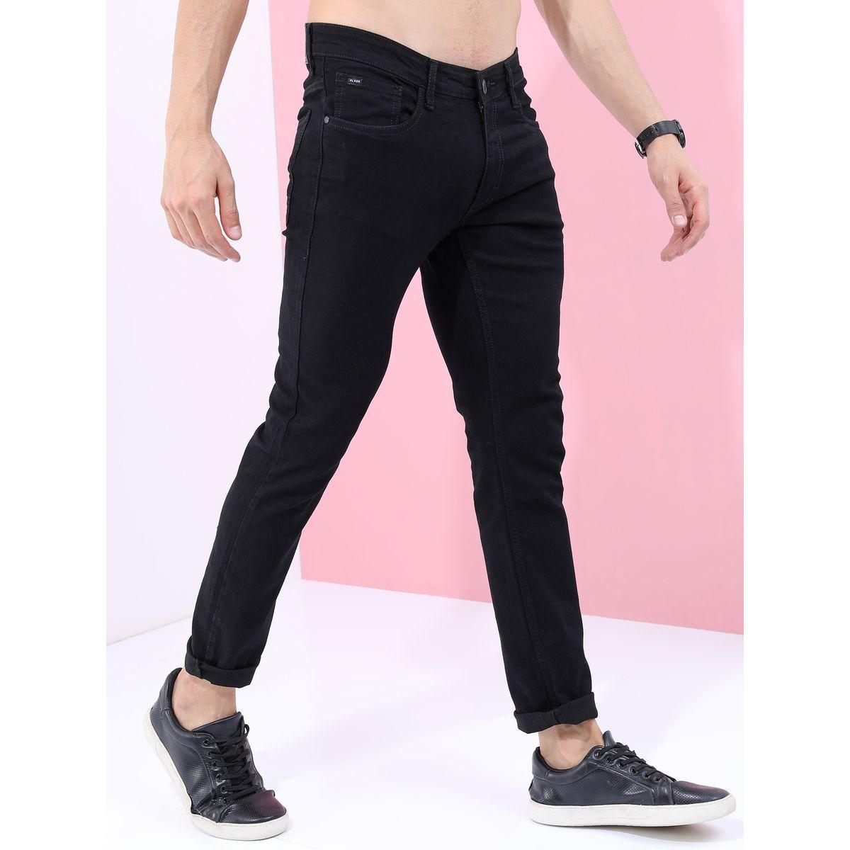 Highlander Solid Mid Rise Jeans with Pockets-men-clothing-bottoms-jeans-image-1