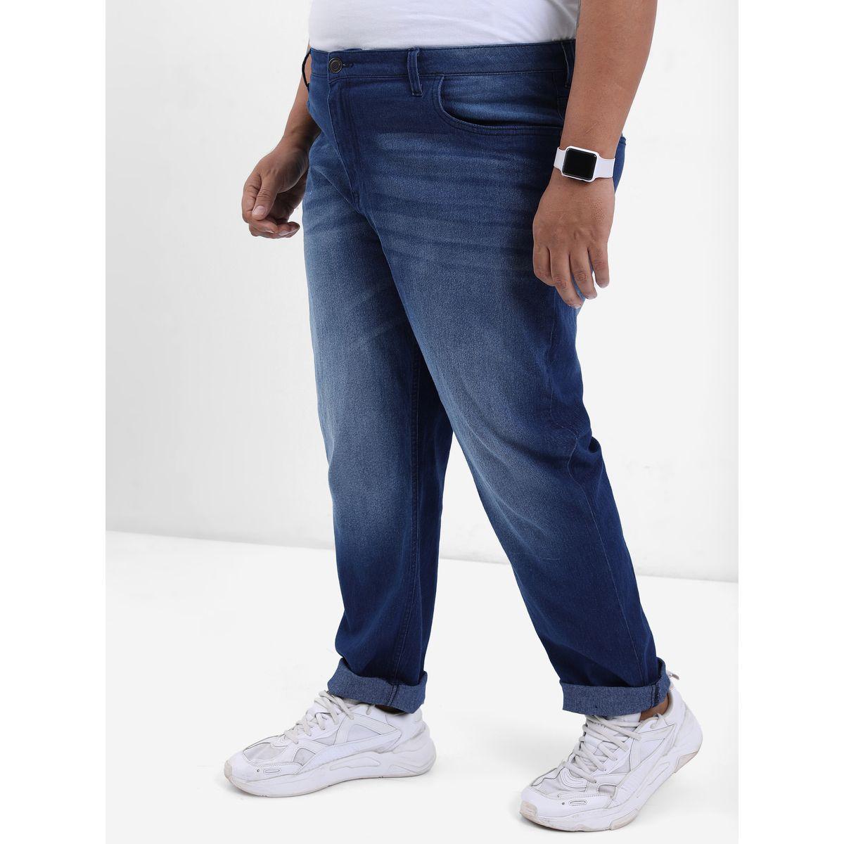 Highlander X Styli  Plus Light Fade Mid Rise Jeans with Pockets-men-clothing-bottoms-jeans-image-2